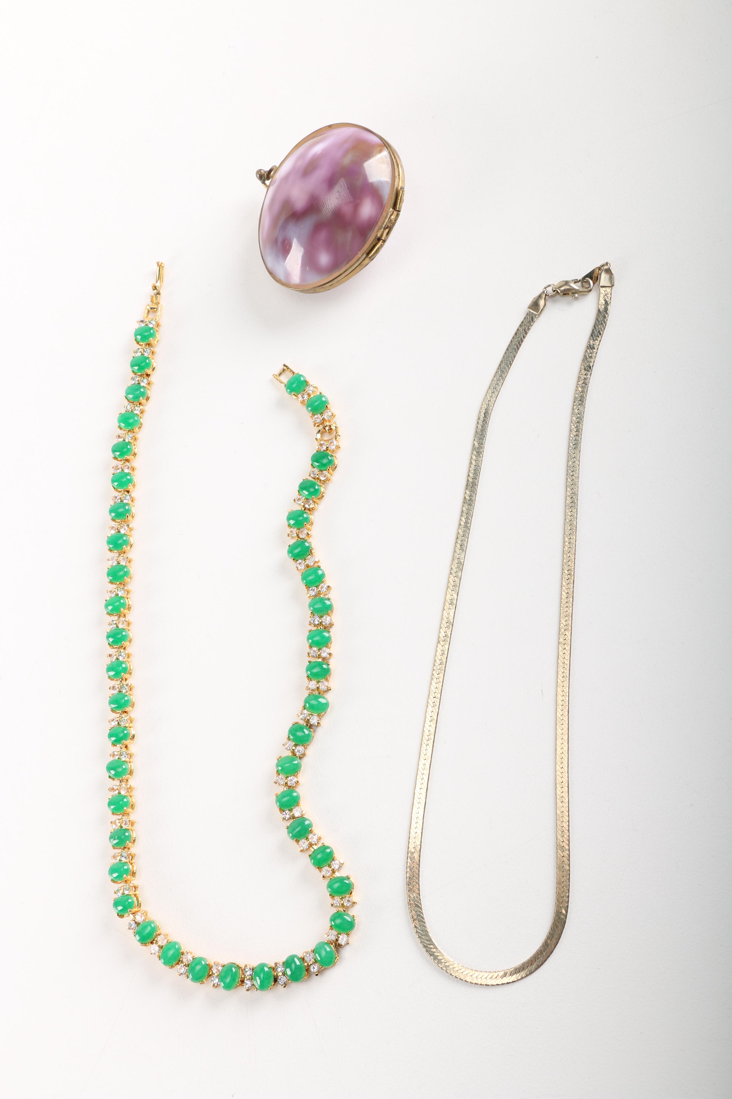 Costume Jewelry Including Bolo Tie