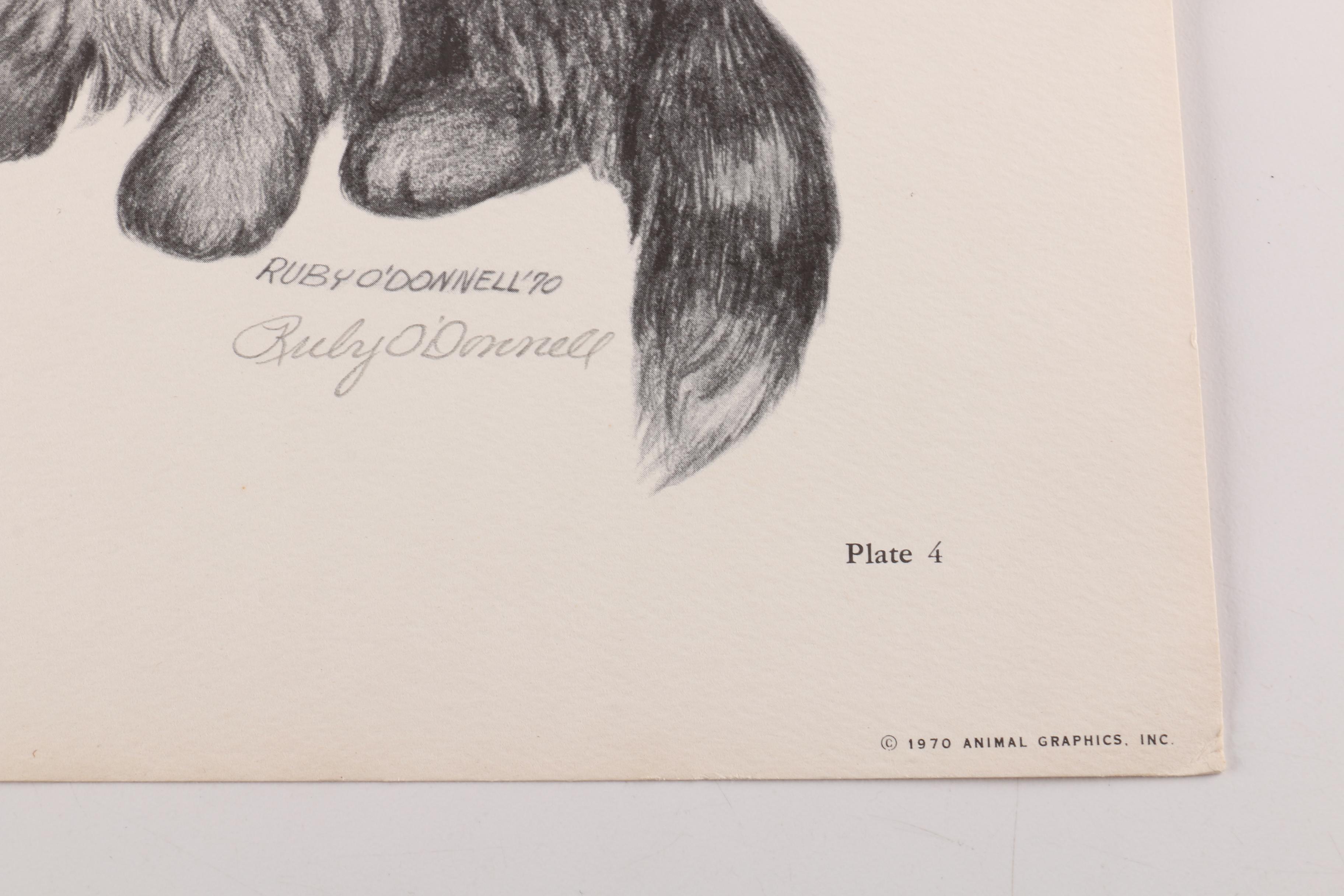 Offset Lithographs Featuring Robert Mason Combs