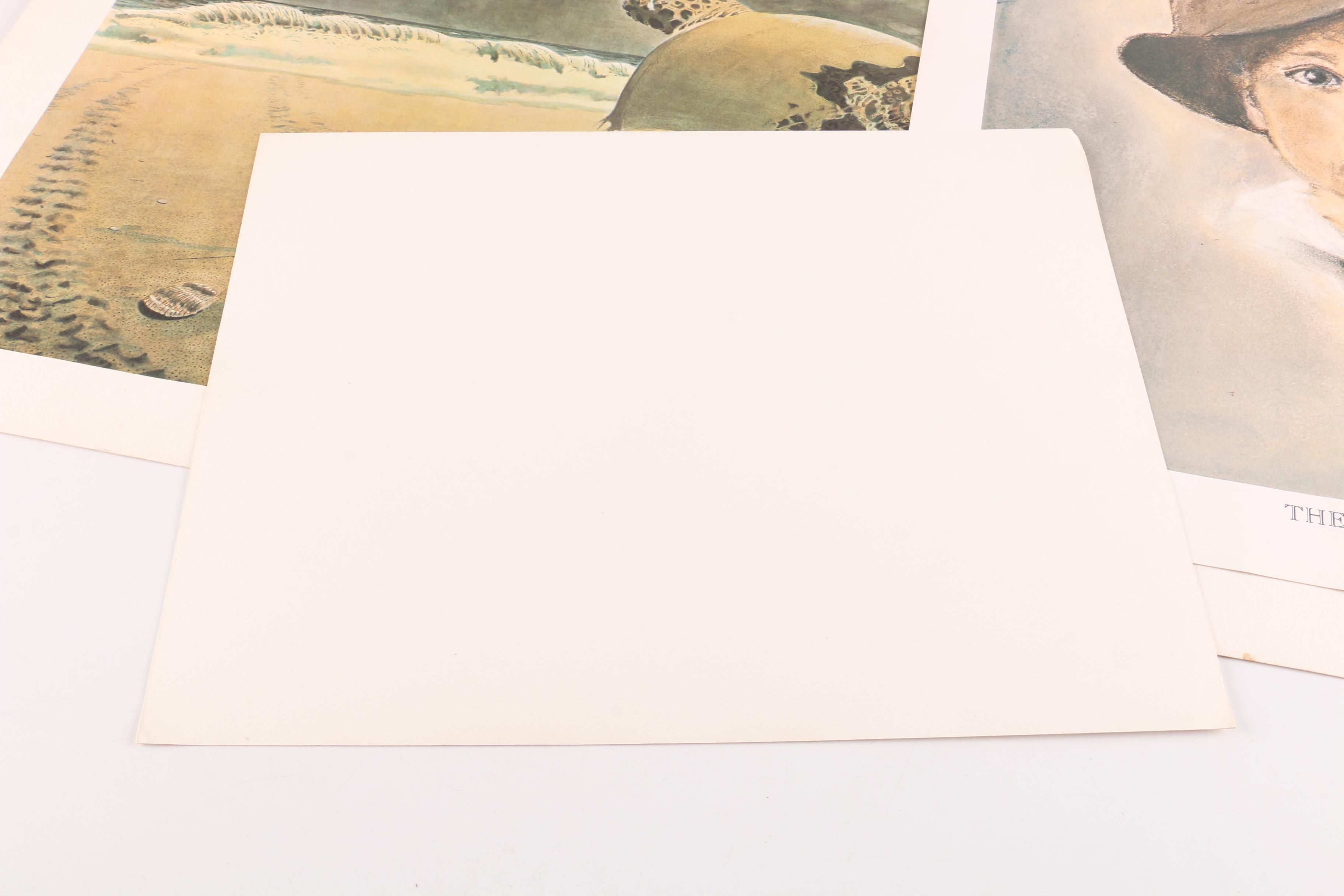 Offset Lithographs Featuring Robert Mason Combs