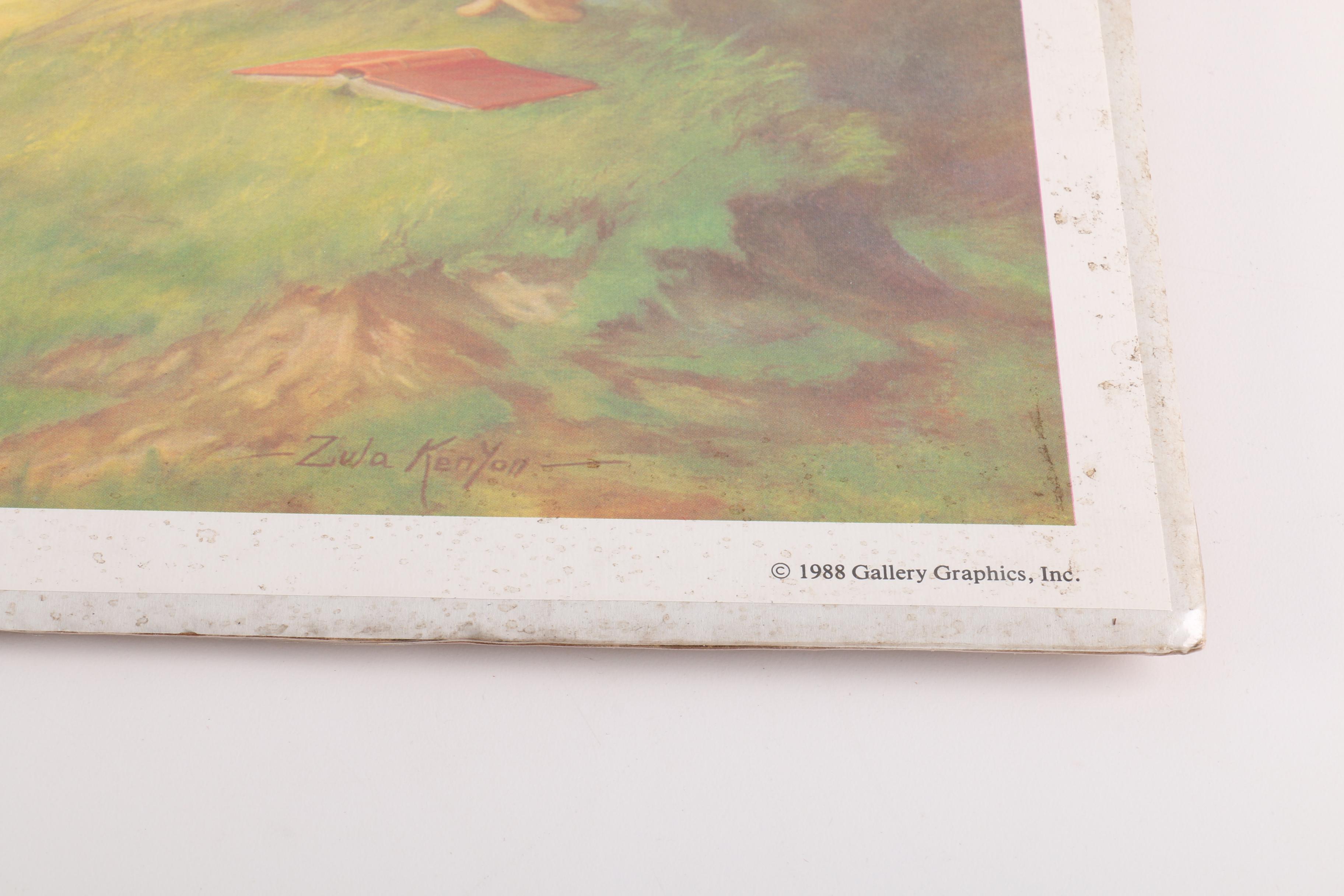 Offset Lithographs Featuring Robert Mason Combs