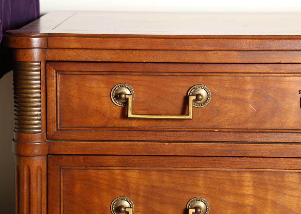 Kindel Grand Rapids Tall Fruitwood Dresser