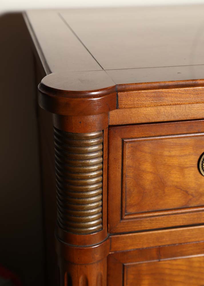 Kindel Grand Rapids Tall Fruitwood Dresser