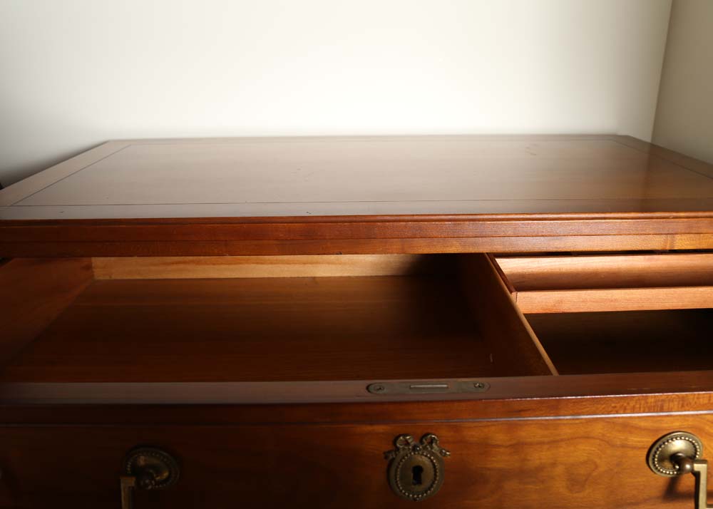 Kindel Grand Rapids Tall Fruitwood Dresser