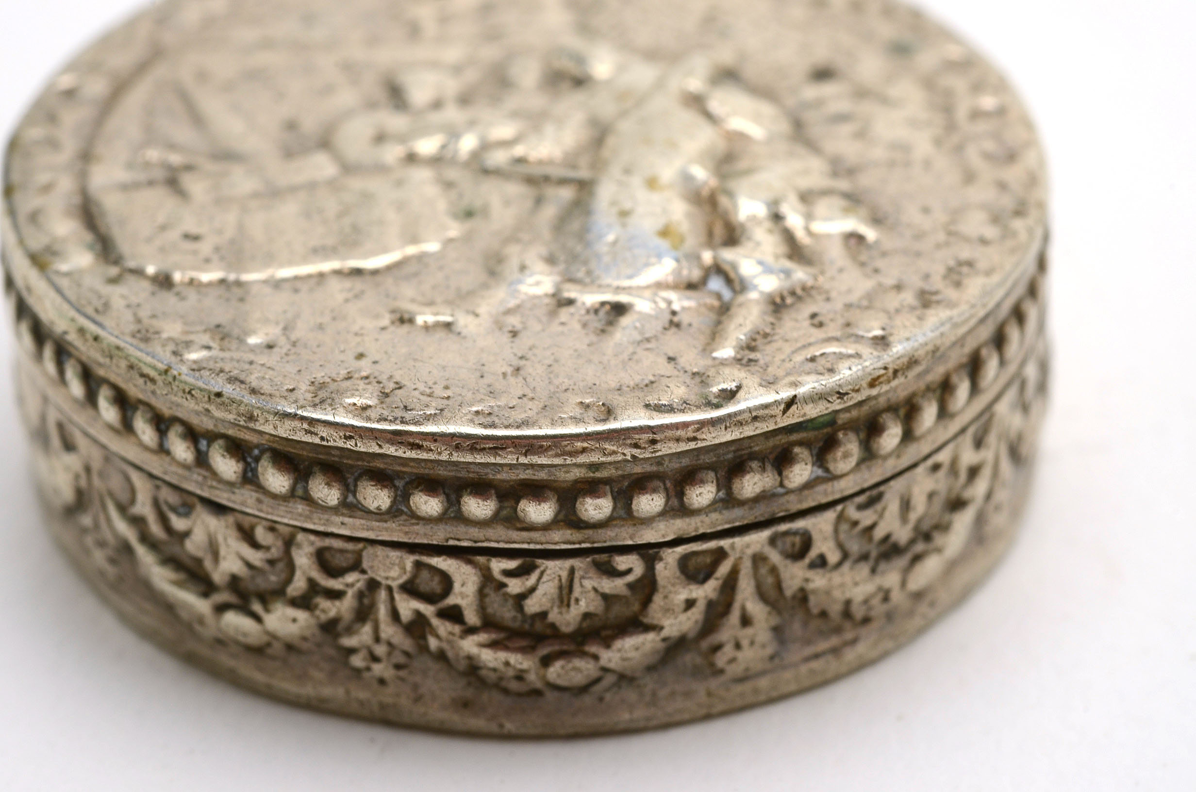 Fratelli Coppini 800 Silver Pill Box