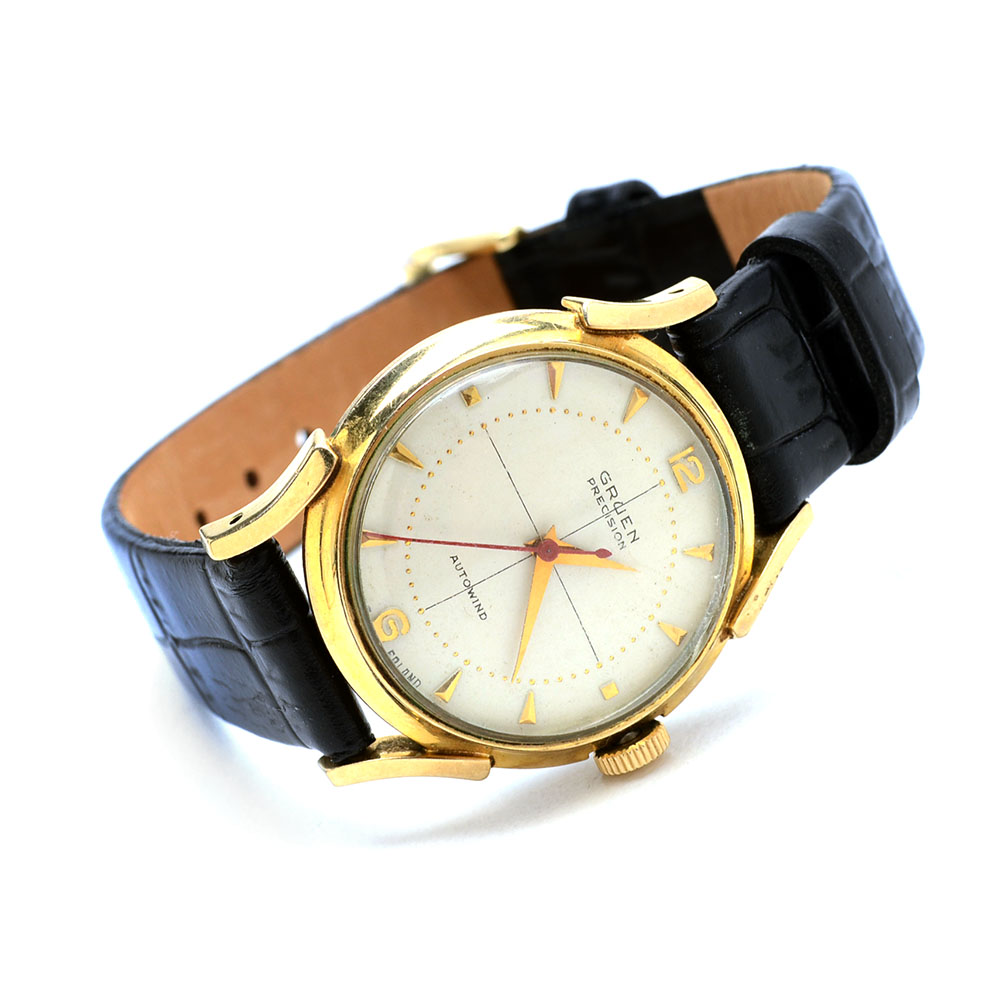Mid Century Gruen Precision Autowind Watch
