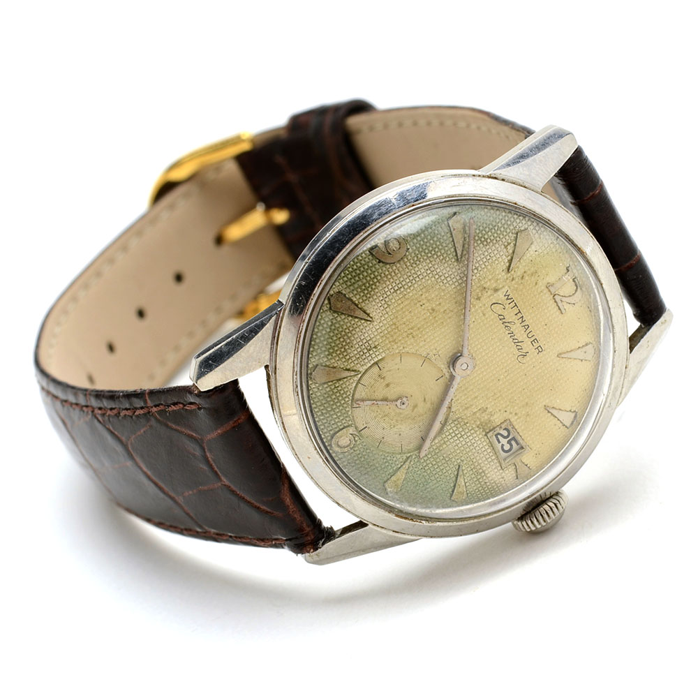 Vintage Wittnauer Calendar Watch