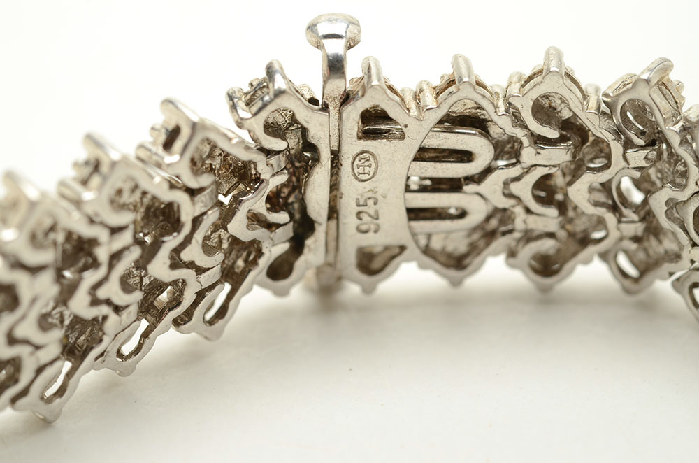 Sterling Silver 1.50 CTW Diamond Bracelet