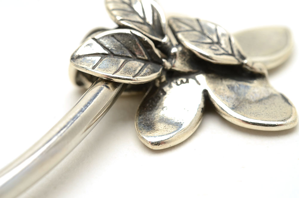 Stone, Glass and Sterling Trollbeads on Silver Tone Bracelets