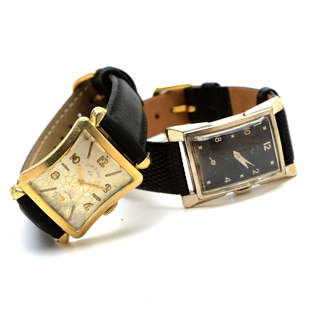 Pair of Vintage Gold Filled Lord Elgin Watches