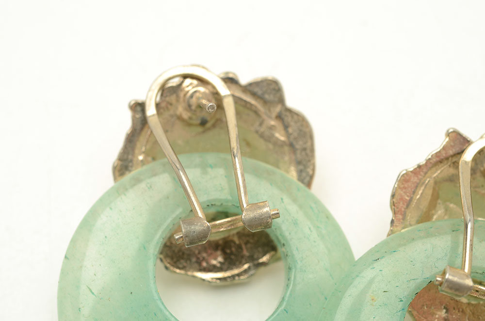 Aventurine Quartz Lion Earrings