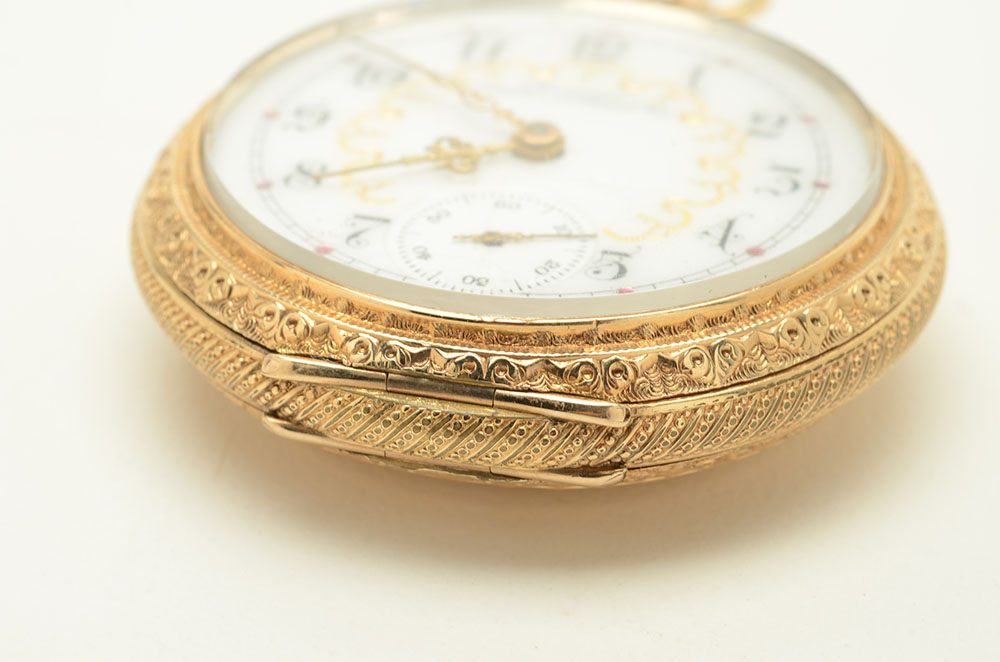 Late 19th Century American Waltham Watch Co. Pocket Watch