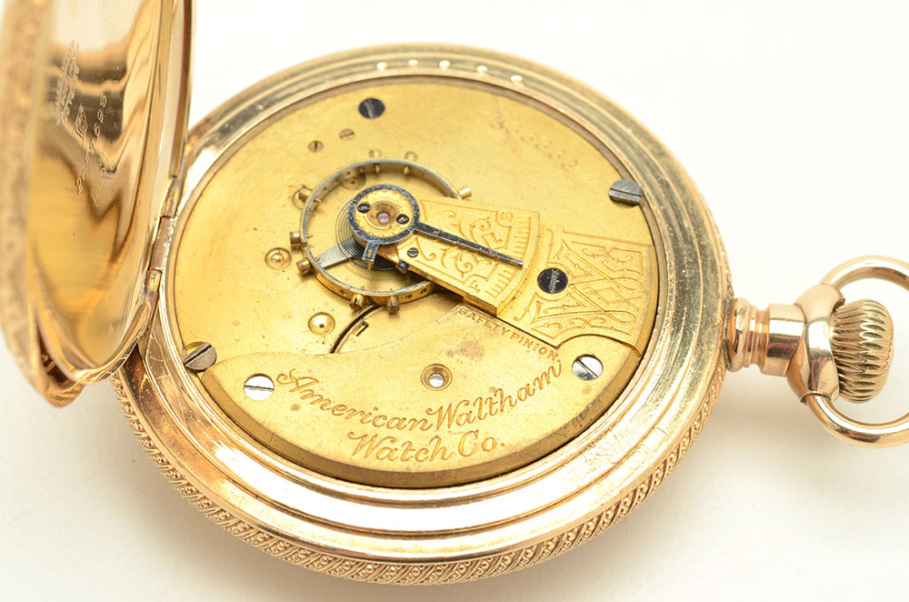 Late 19th Century American Waltham Watch Co. Pocket Watch