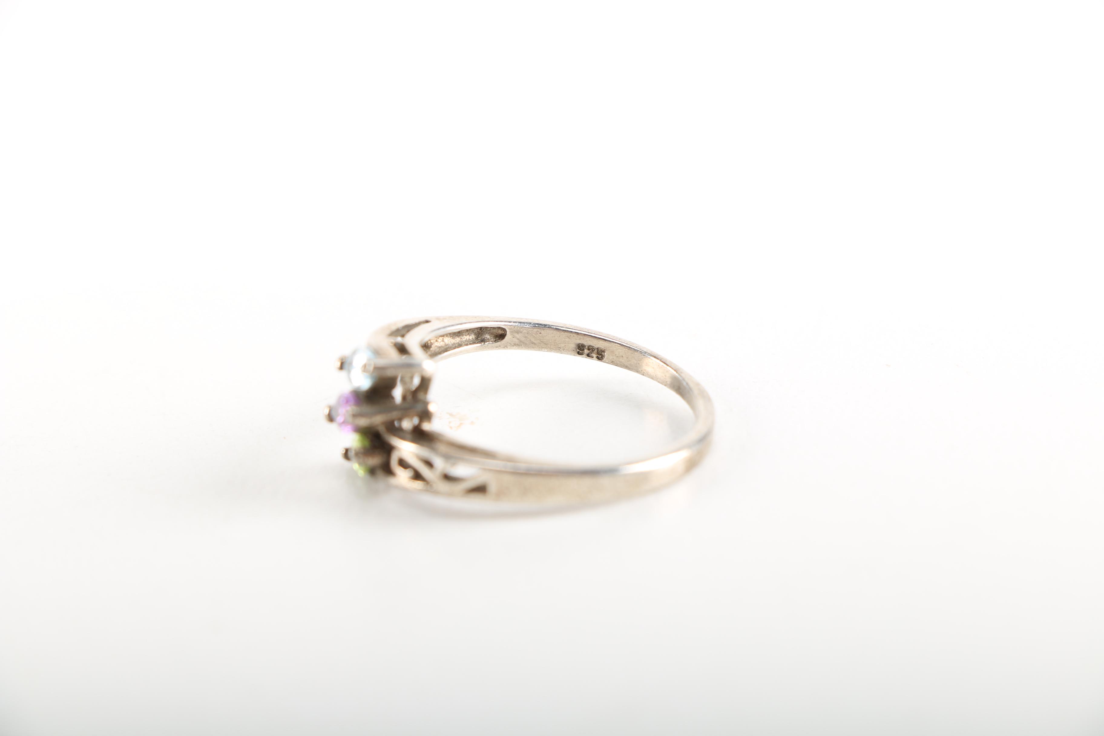 Sterling and Gemstone Rings