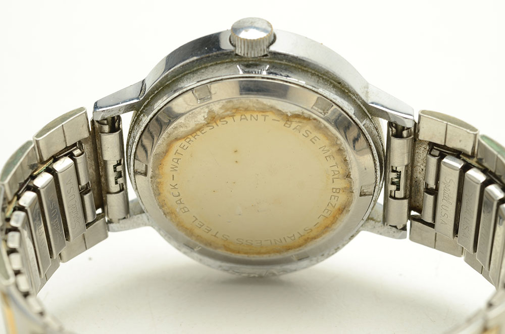 Benrus Watch with Blue Dial