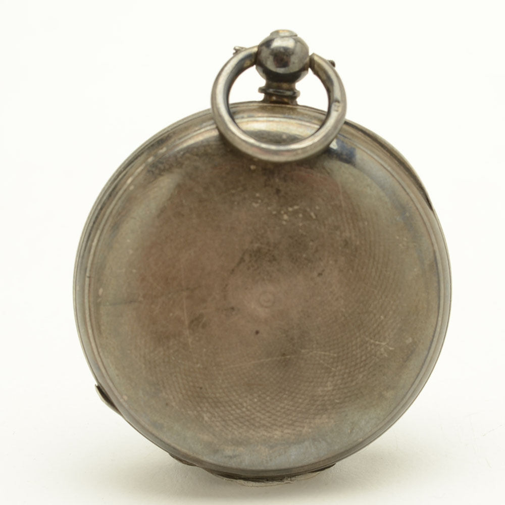 Sterling Silver British Pocket Watch