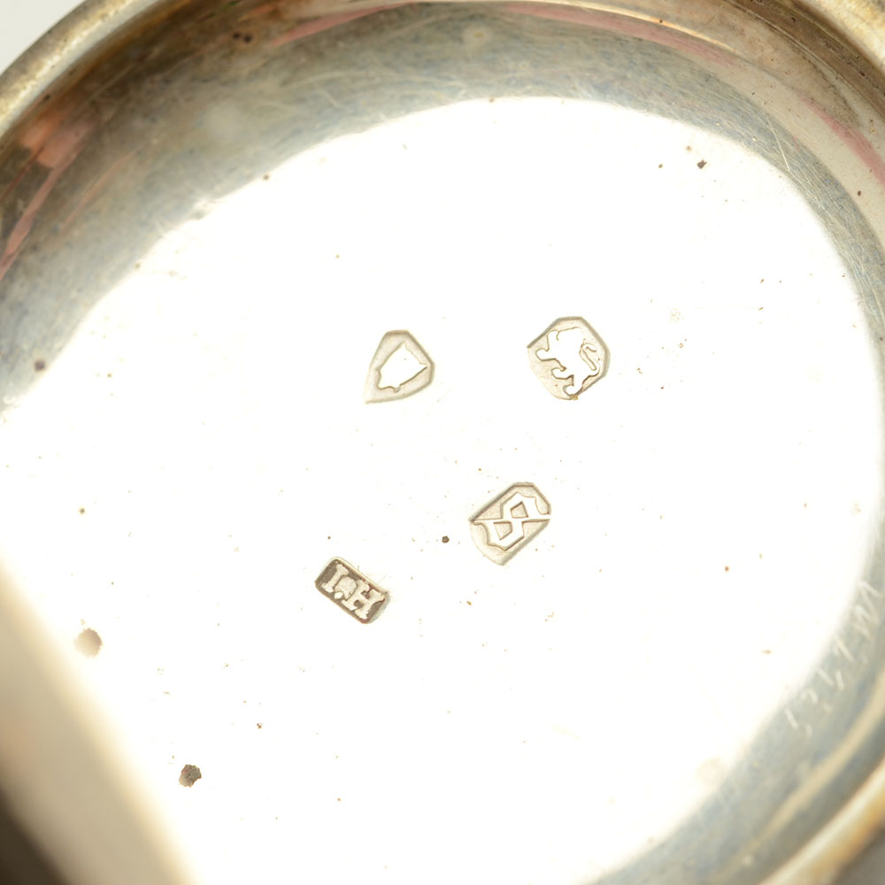 Sterling Silver British Pocket Watch