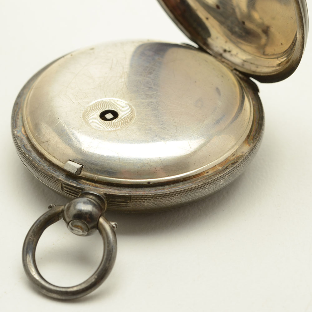 Sterling Silver British Pocket Watch