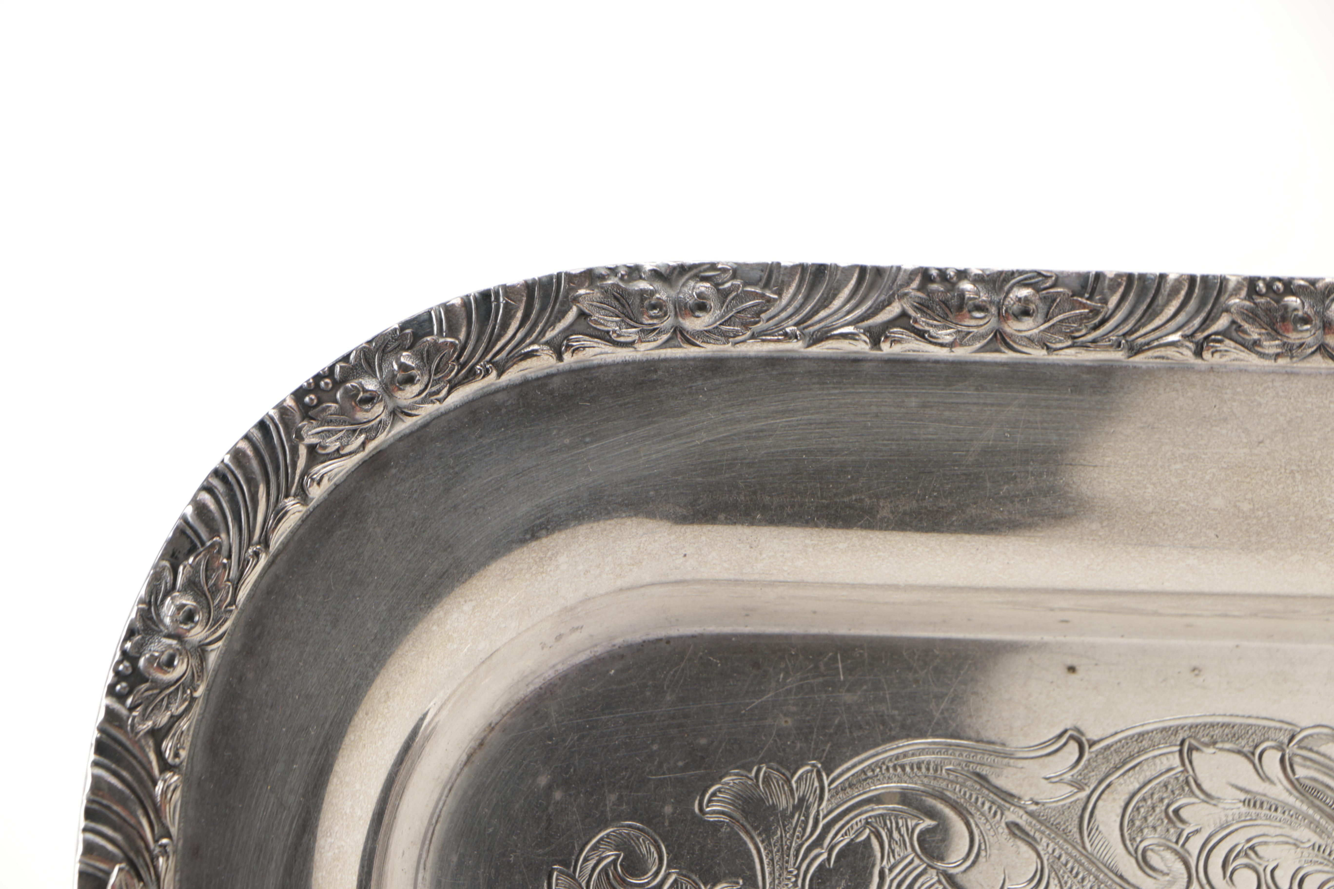 Gorham Silver-Plated Serving Tray