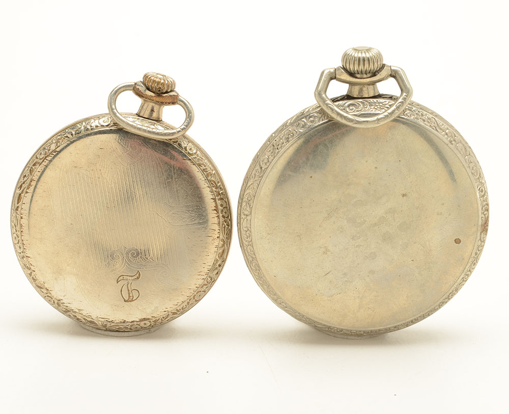 Vintage Waltham and Elgin Pocket Watches