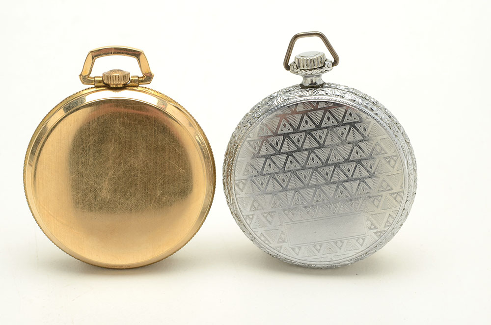 Vintage Waltham Open Face Pocket Watches