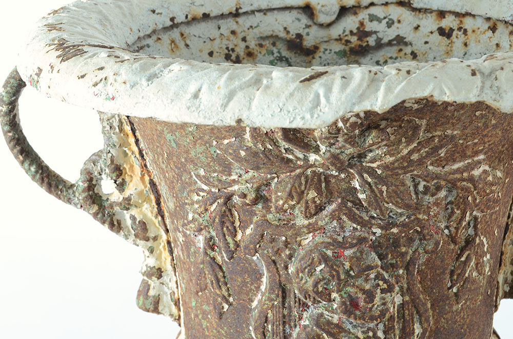 Vintage Cast Iron Planter