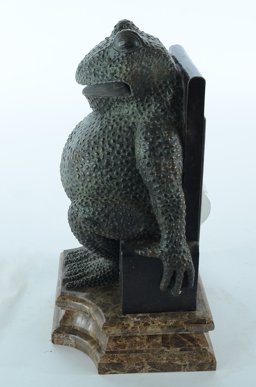 Maitland-Smith Cast Brass Tissue Holder