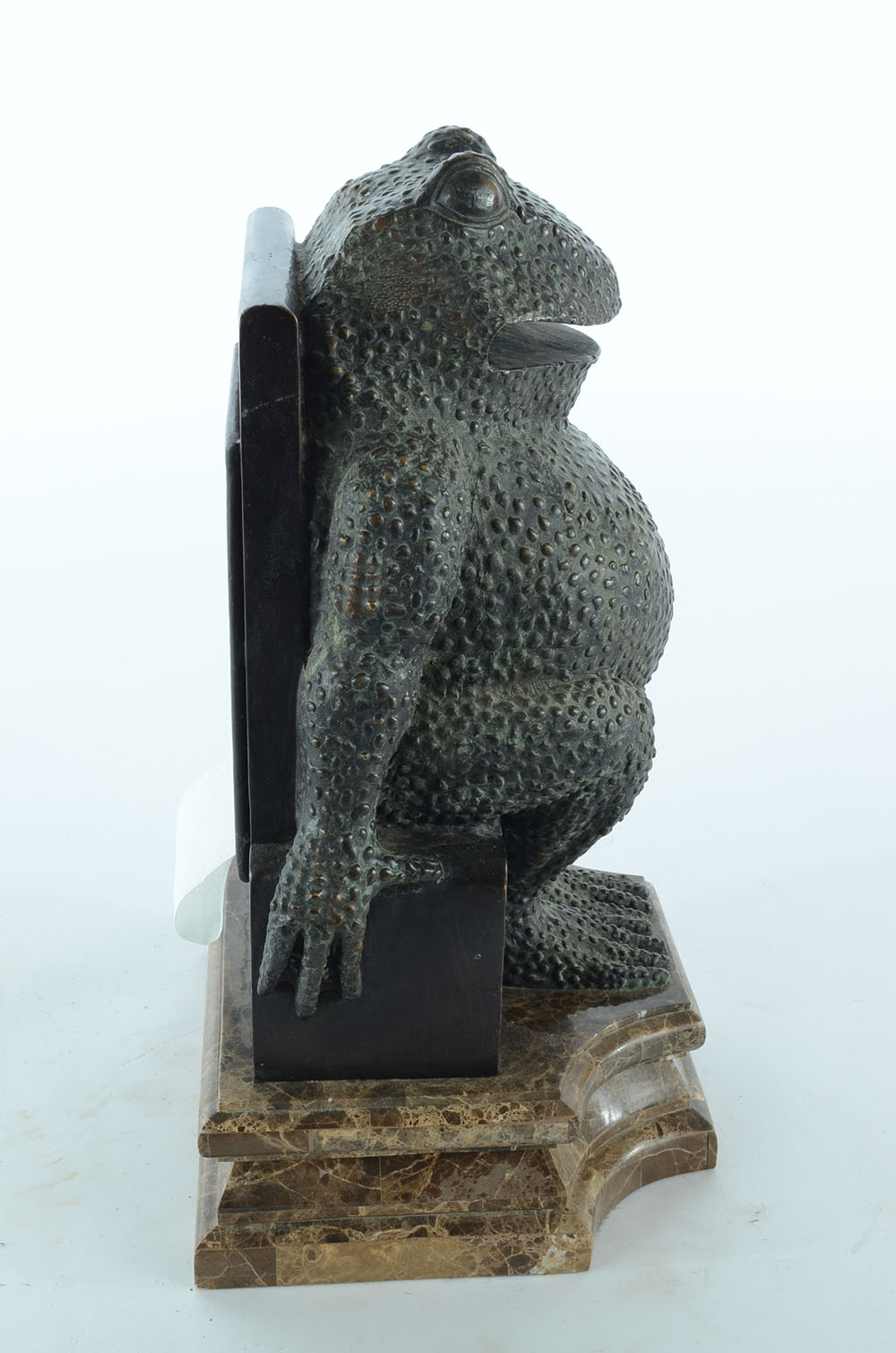 Maitland-Smith Cast Brass Tissue Holder