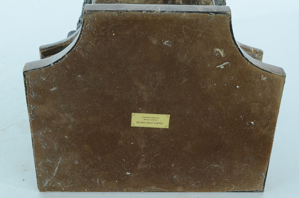 Maitland-Smith Cast Brass Tissue Holder