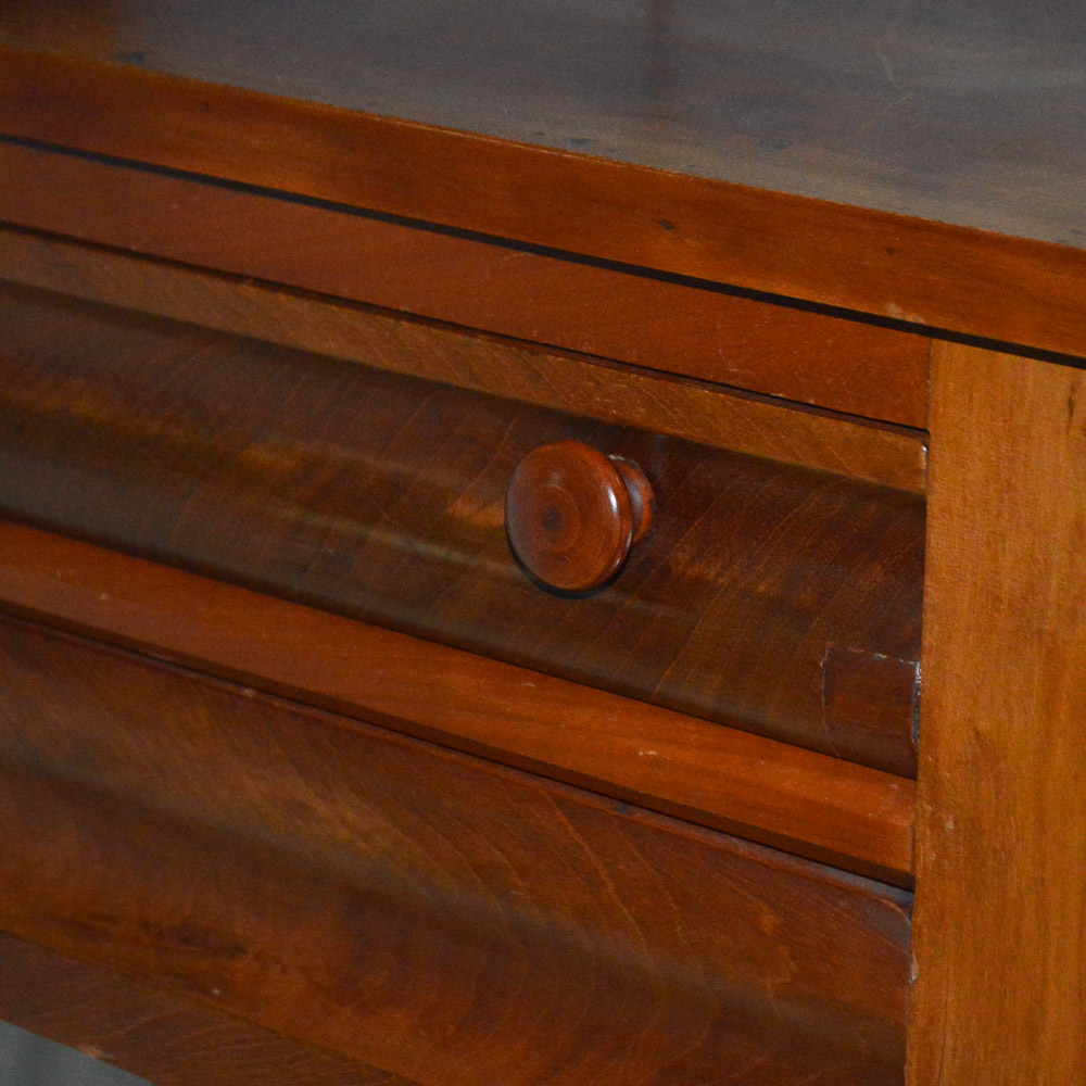 American Empire Style Cherry Accent Table