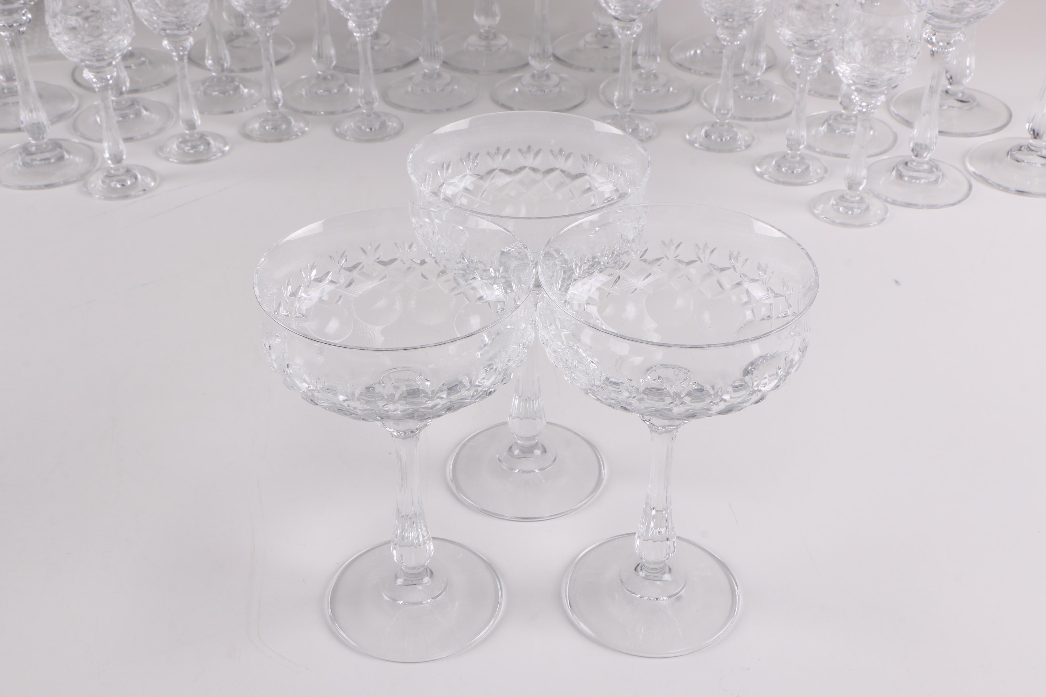 Mikassa "Chateau" Crystal Stemware