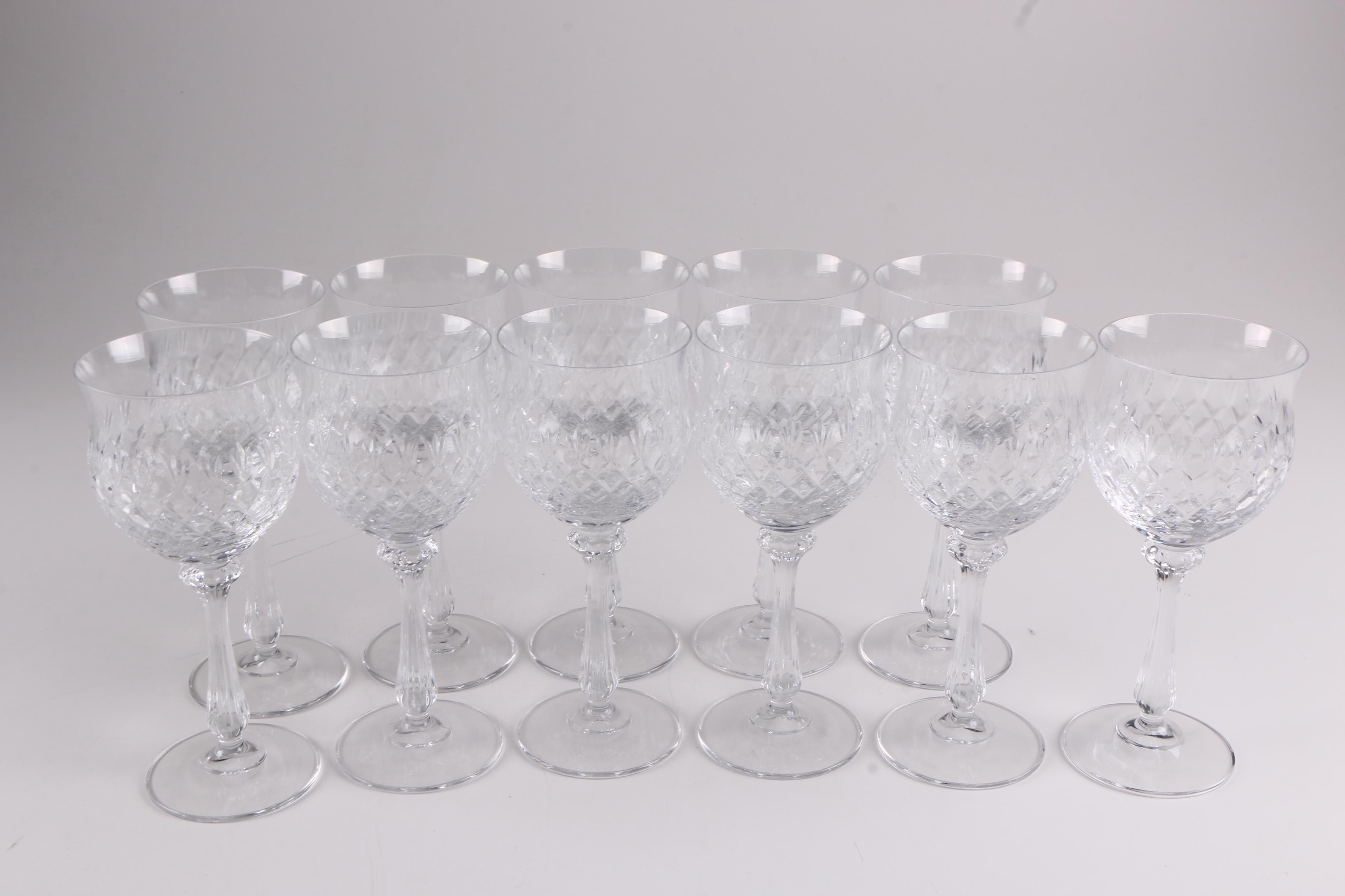 Mikassa "Chateau" Crystal Stemware