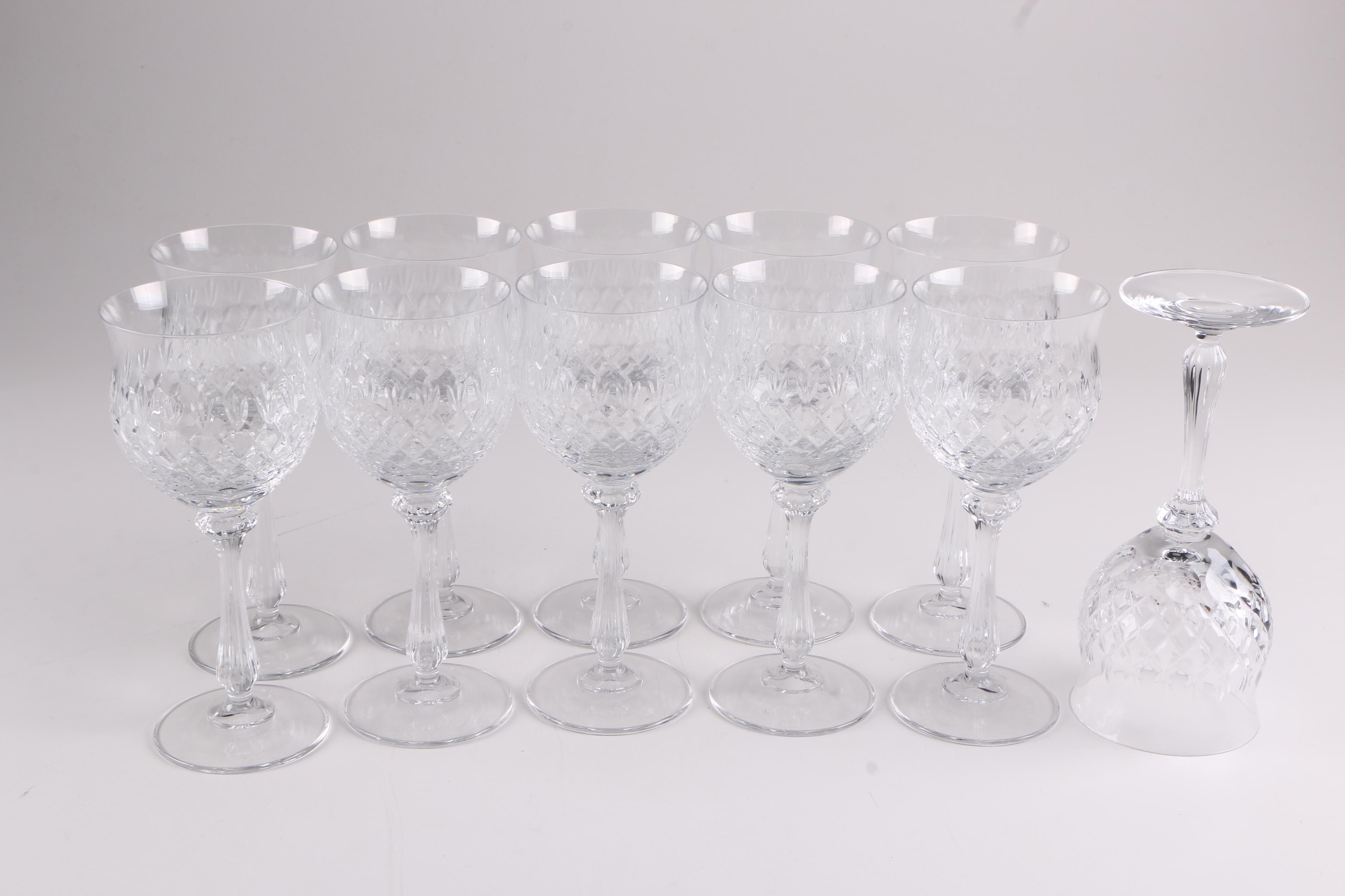 Mikassa "Chateau" Crystal Stemware