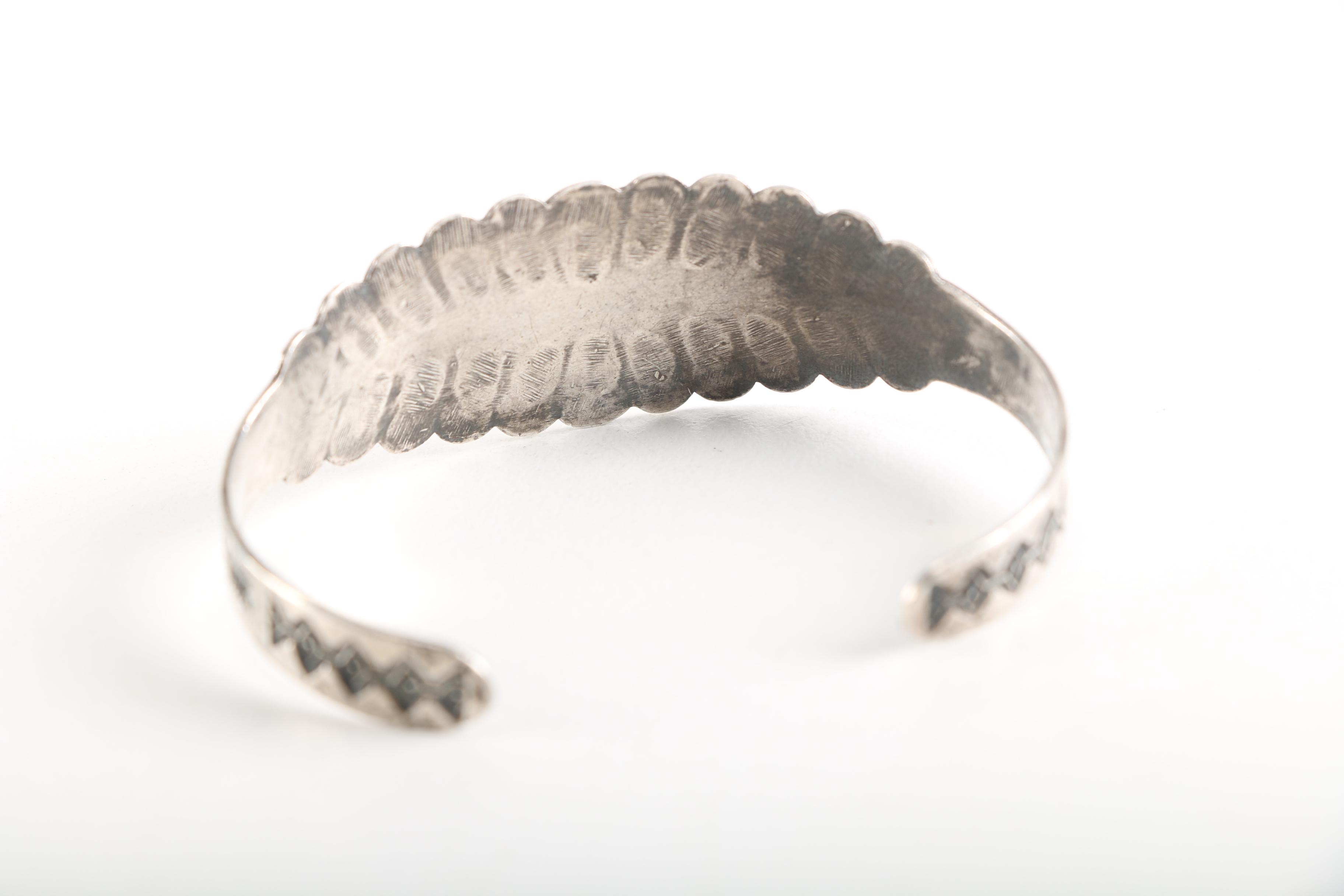 Sterling Silver Bracelets Including Turquoise