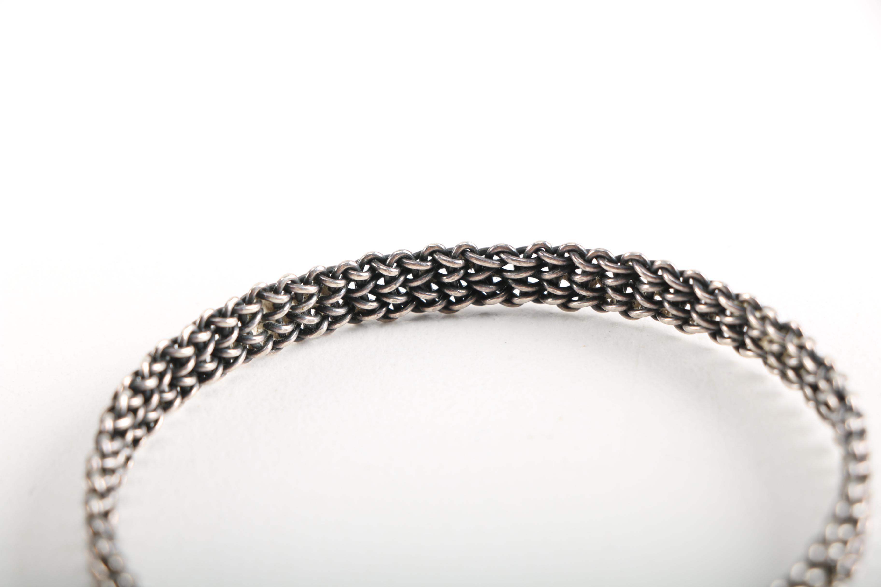 Sterling Silver Bracelets Including Turquoise