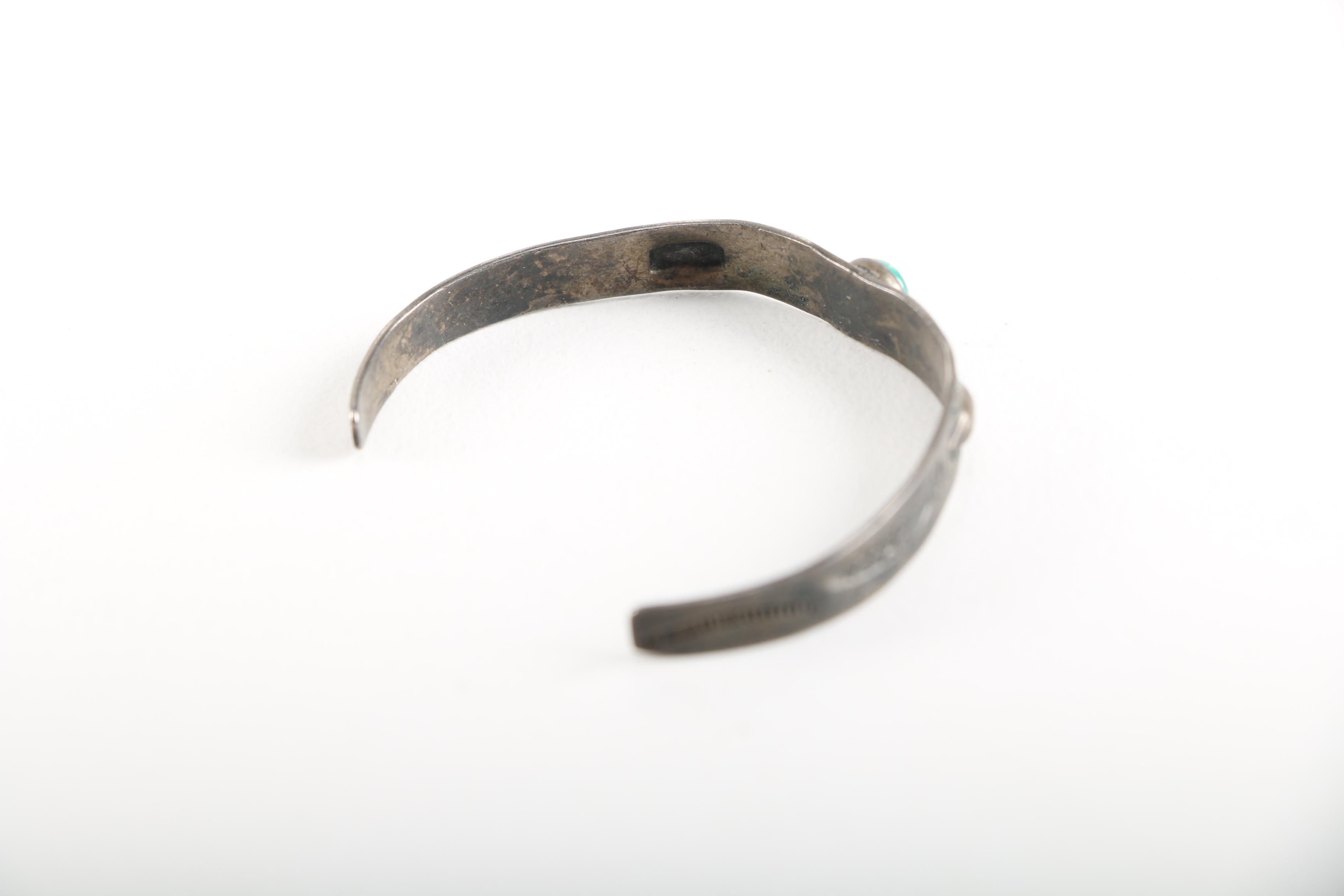 Sterling Silver Bracelets Including Turquoise