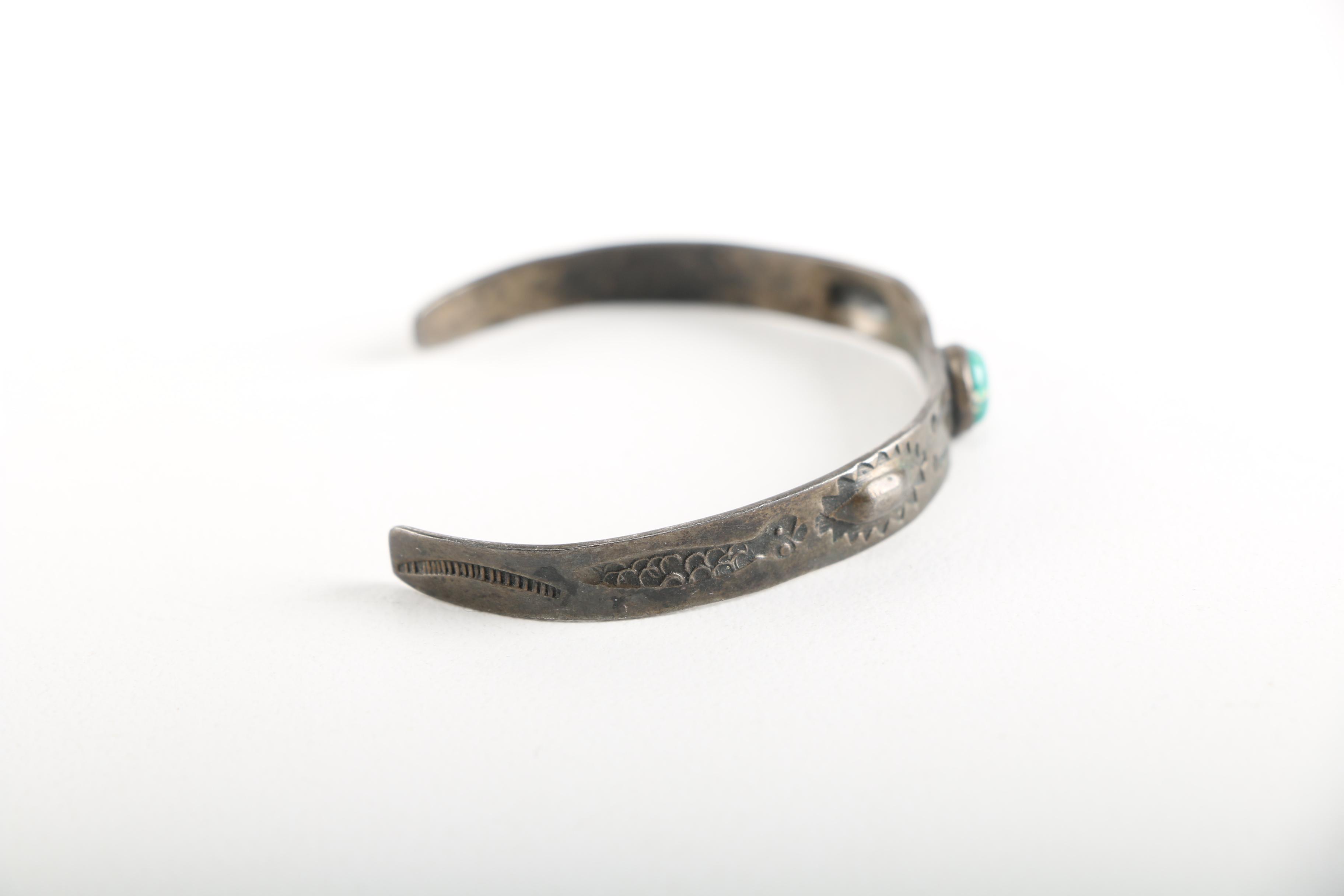 Sterling Silver Bracelets Including Turquoise