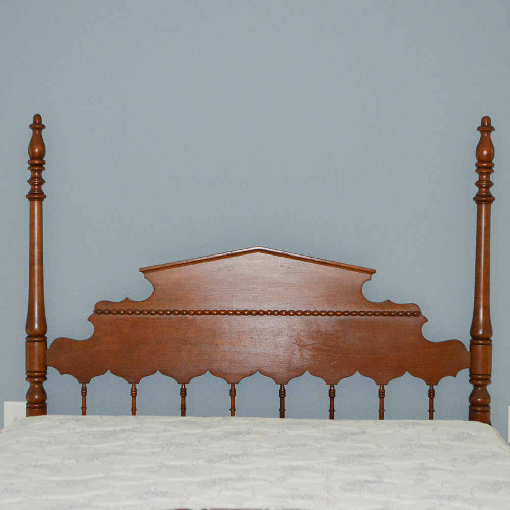 Vintage Four Poster Full Size Bed Frame