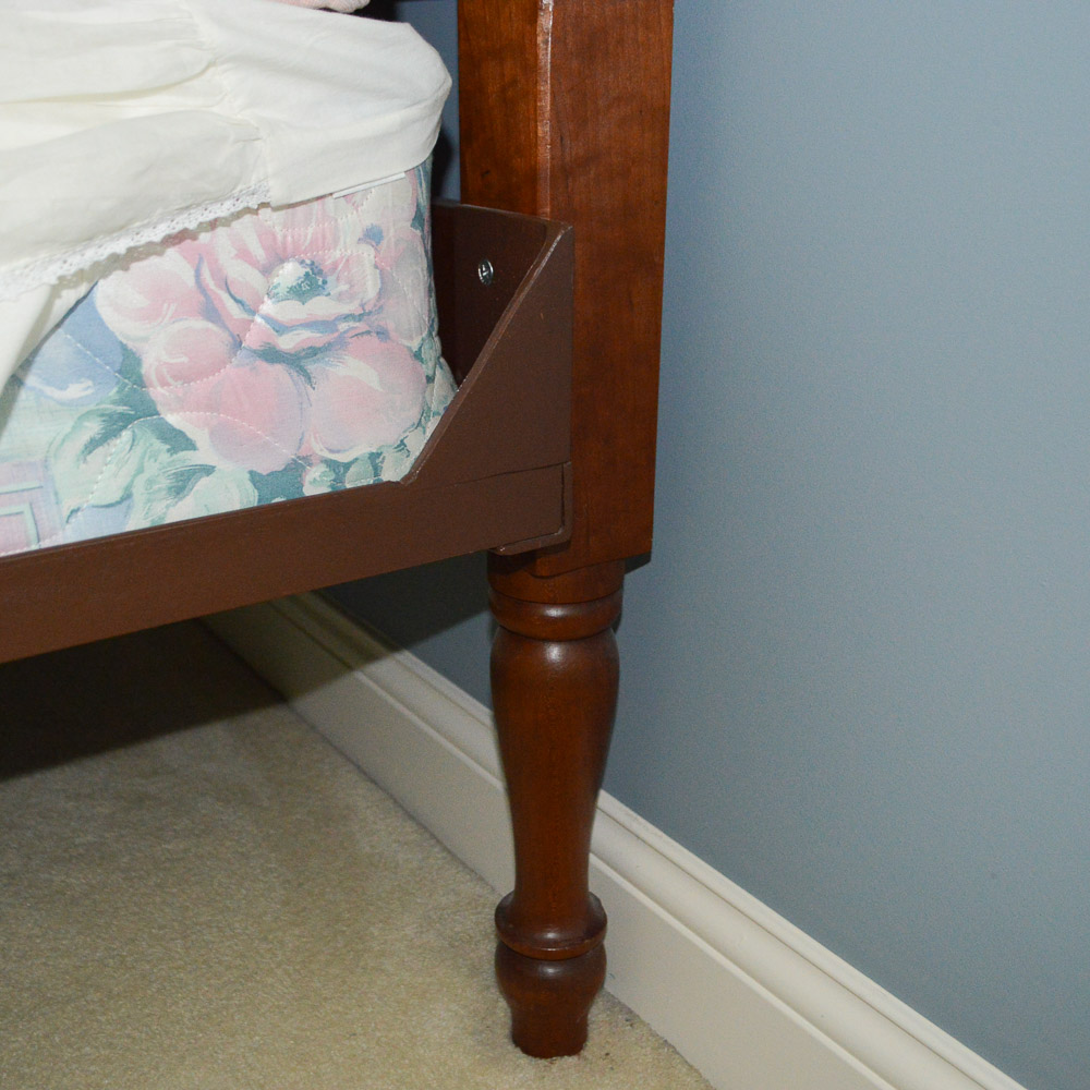 Vintage Four Poster Full Size Bed Frame
