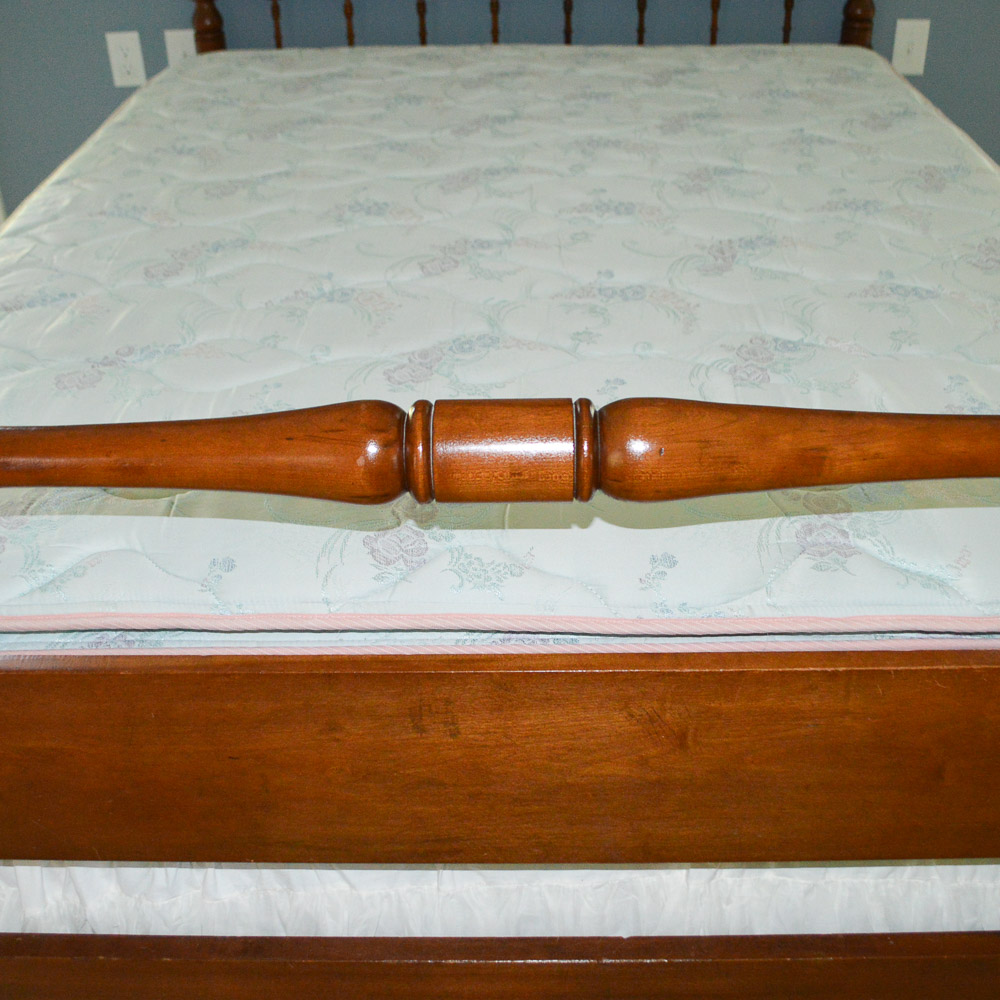 Vintage Four Poster Full Size Bed Frame