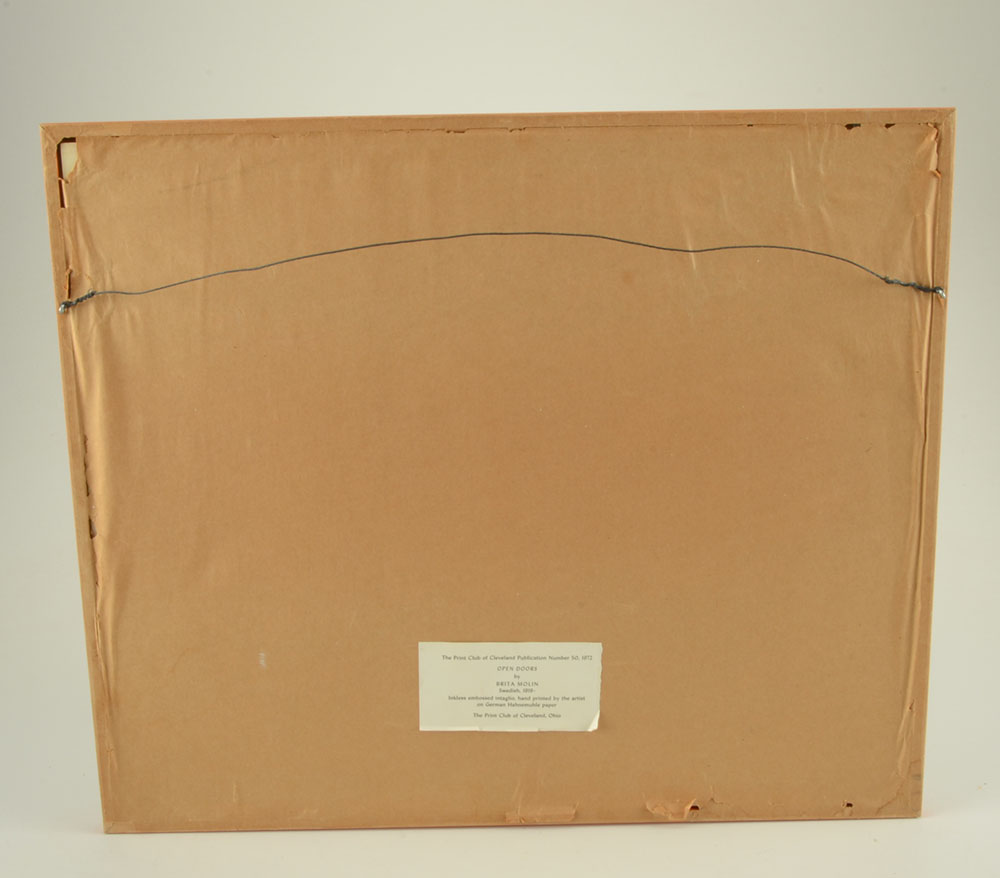 Brita Molin Original Embossing "Open Doors"