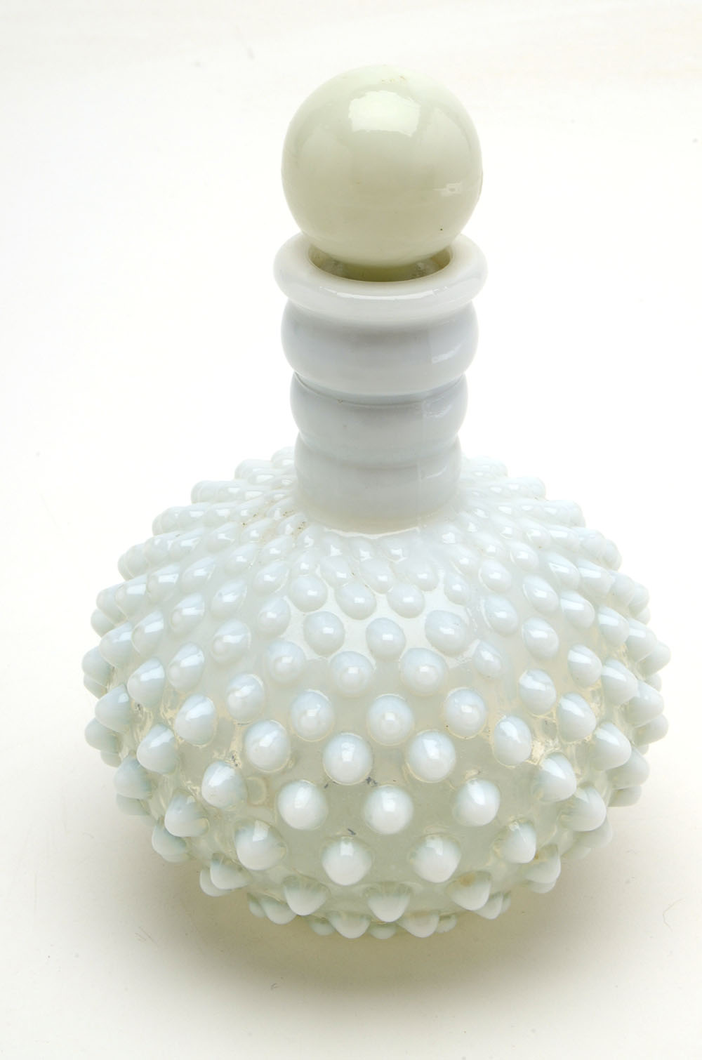 Fenton Hobnail "French Opalescent" Cologne Bottles