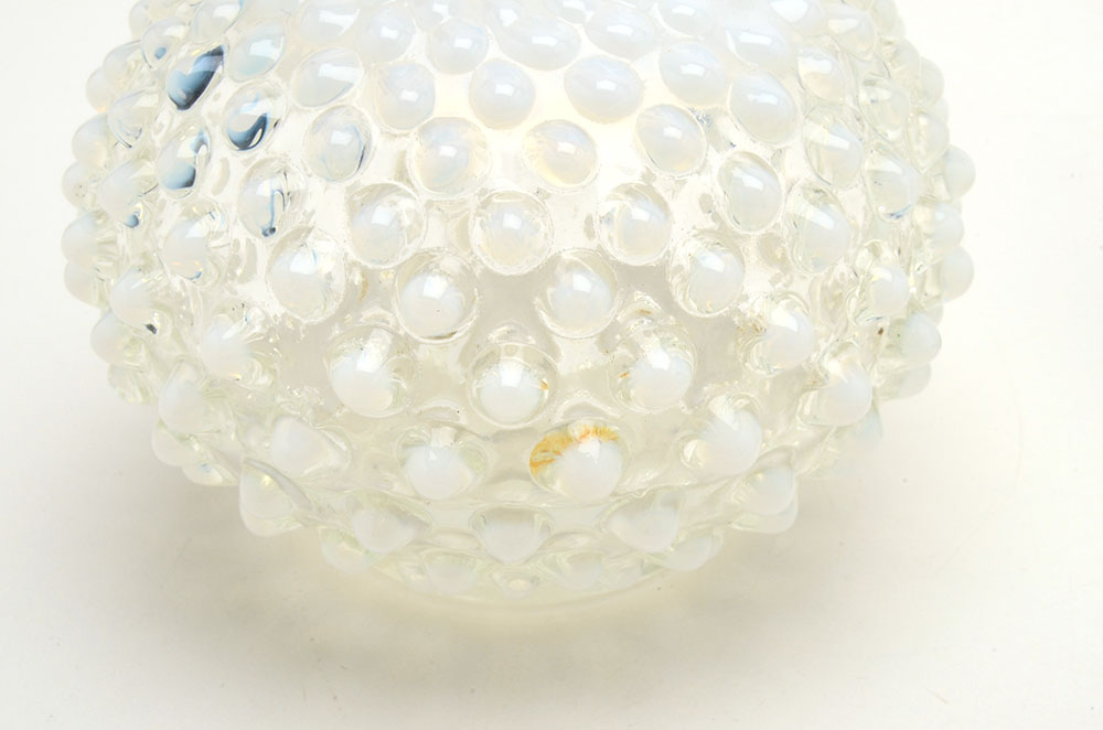 Fenton Hobnail "French Opalescent" Cologne Bottles