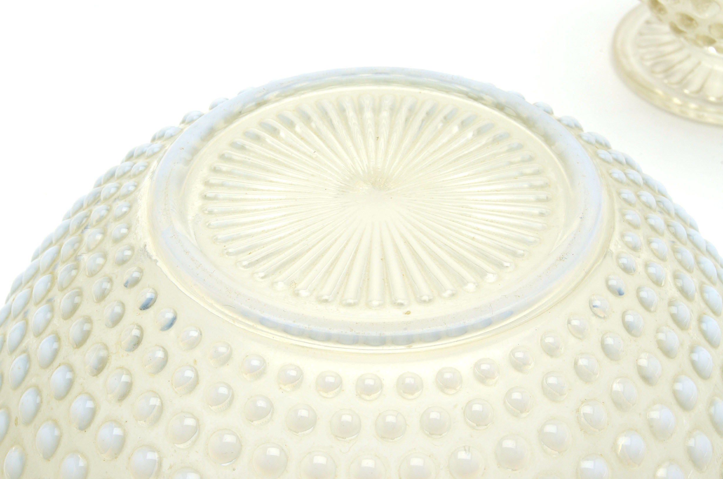 Anchor Hocking "Hobnail Moonstone" Opalescent Glassware