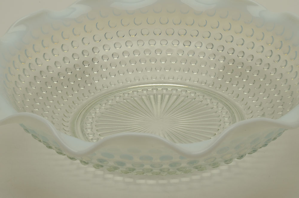 Anchor Hocking "Hobnail Moonstone" Opalescent Glassware