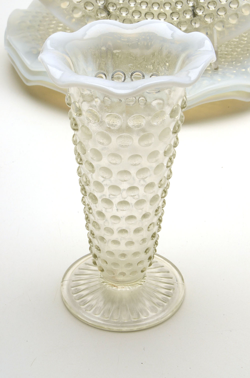 Anchor Hocking "Hobnail Moonstone" Opalescent Glassware