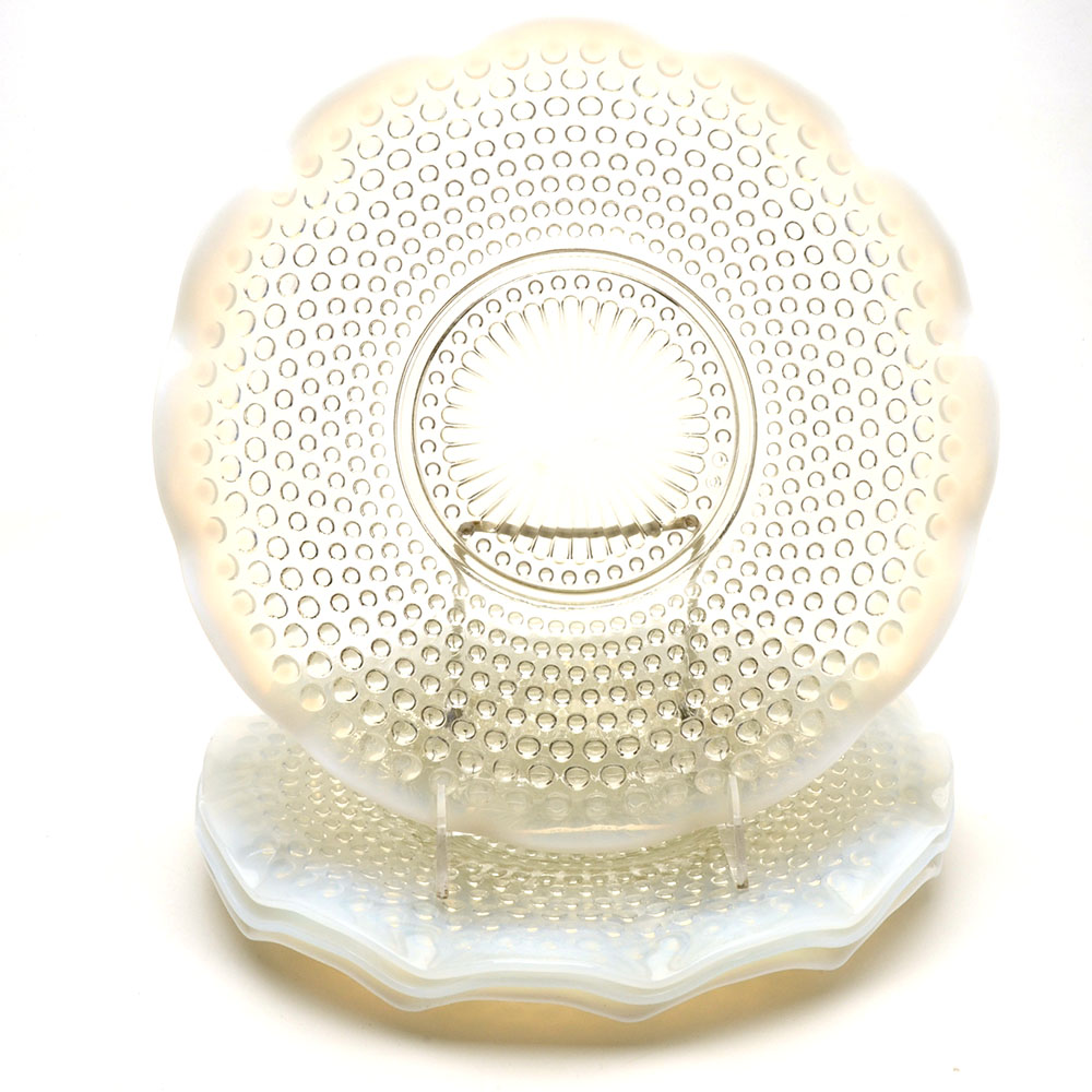 Anchor Hocking "Hobnail Moonstone" Opalescent Glassware
