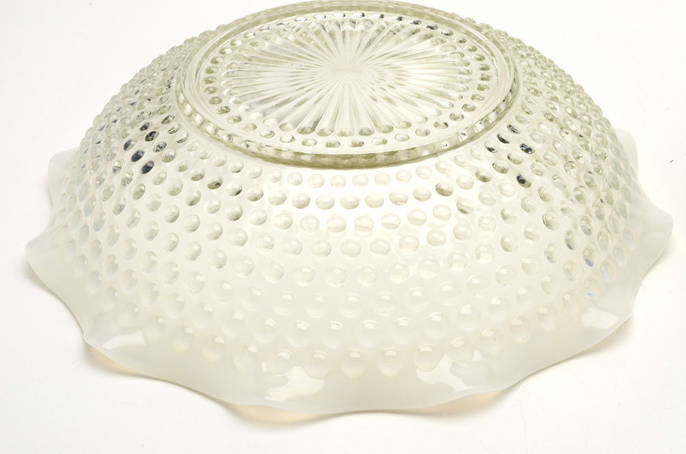 Anchor Hocking "Hobnail Moonstone" Opalescent Glassware