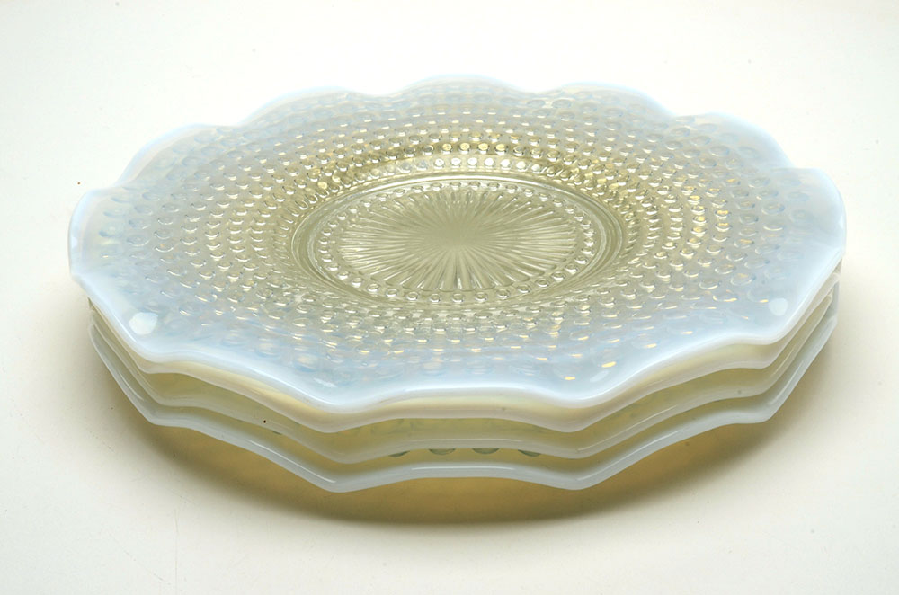 Anchor Hocking "Hobnail Moonstone" Opalescent Glassware