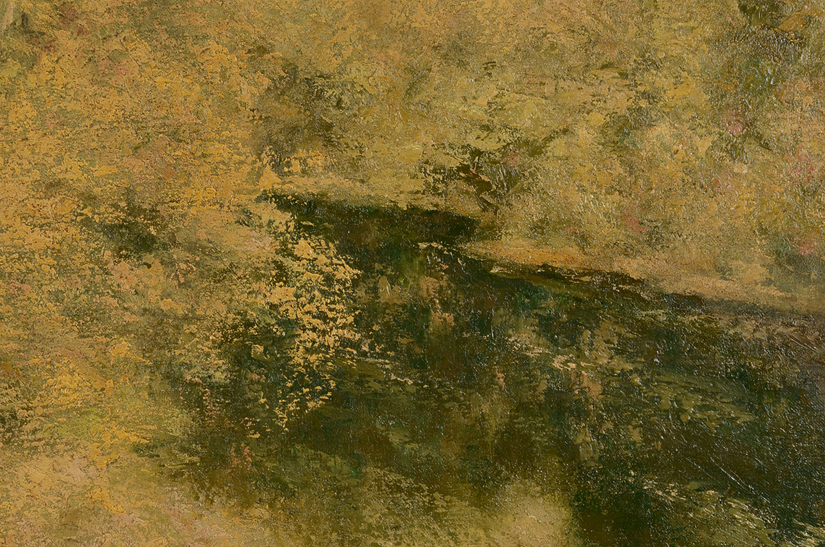 Schofield Signed Acrylic Landscape on Canvas