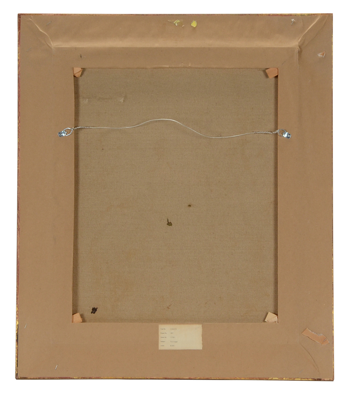 King Signed Original Oil Street Scene on Canvas